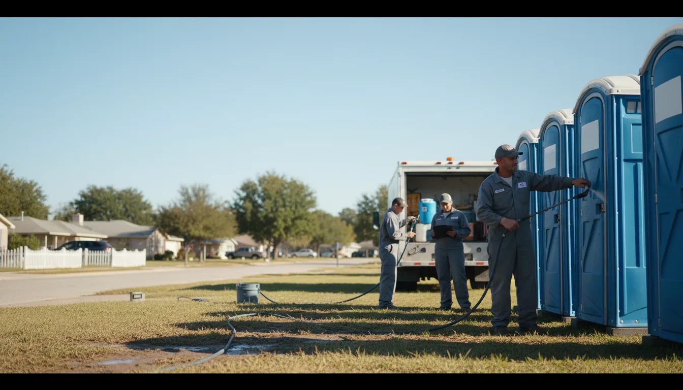 Long-Term Portable Toilet Rental in Collinsville, AL near me